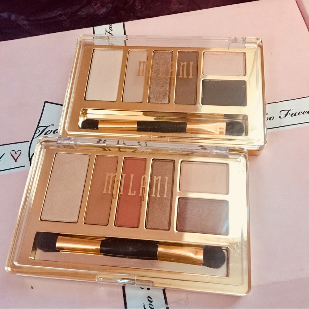 Two milani eyeshadow palettes like new